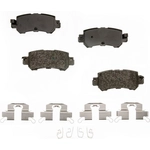 Order Rear Semi Metallic Pads by AGNA BRAKES - ALD1624M For Your Vehicle