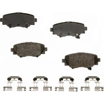 Order AGNA BRAKES - ALD1729M - Rear Semi Metallic Pads For Your Vehicle