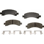 Order Rear Semi Metallic Pads by AGNA BRAKES - ALD974AM For Your Vehicle