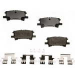 Order Rear Semi Metallic Pads by AGNA BRAKES - ALD996M For Your Vehicle