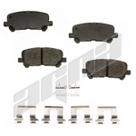 Order AGNA BRAKES - ALD1281M - Rear Semi Metallic Pads For Your Vehicle