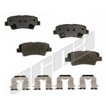 Order Rear Semi Metallic Pads by AGNA BRAKES - ALD1313M For Your Vehicle