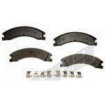 Order Rear Semi Metallic Pads by AGNA BRAKES - ALD1330M For Your Vehicle