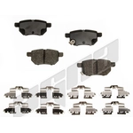 Order AGNA BRAKES - ALD1354M - Rear Semi Metallic Pads For Your Vehicle