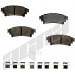 Order AGNA BRAKES - ALD1391M - Rear Semi Metallic Pads For Your Vehicle