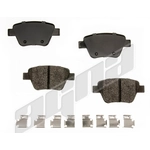 Order AGNA BRAKES - ALD1456M - Rear Semi Metallic Pads For Your Vehicle
