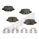 Order Rear Semi Metallic Pads by AGNA BRAKES - ALD1569M For Your Vehicle