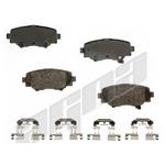 Order AGNA BRAKES - ALD1729M - Rear Semi Metallic Pads For Your Vehicle