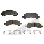 Order Rear Semi Metallic Pads by AGNA BRAKES - ALD974AM For Your Vehicle