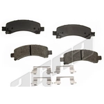Order Rear Semi Metallic Pads by AGNA BRAKES - ALD974M For Your Vehicle