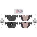 Order Rear Semi Metallic Pads by AMERIBRAKES - PRM1042 For Your Vehicle