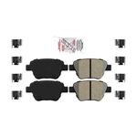 Order Rear Semi Metallic Pads by AMERIBRAKES - PRM1456 For Your Vehicle