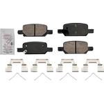 Order Rear Semi Metallic Pads by AMERIBRAKES - PRM771 For Your Vehicle