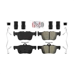 Order Rear Semi Metallic Pads by AMERIBRAKES - PTM1665 For Your Vehicle