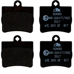 Order Rear Semi Metallic Pads by ATE - 604060 For Your Vehicle