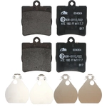 Order Rear Semi Metallic Pads by ATE - 604064 For Your Vehicle