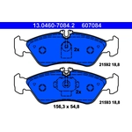 Order Rear Semi Metallic Pads by ATE - 607084 For Your Vehicle