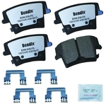 Order Plaquettes arrière semi-métallique by BENDIX - MKD1057AVRFM For Your Vehicle