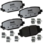 Order BENDIX - MKD1596FM - Semi-Metallic Rear Disc Brake Pads For Your Vehicle