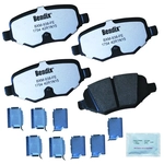 Order BENDIX - MKD1754FM - Semi-Metallic Rear Disc Brake Pads For Your Vehicle