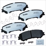 Order Rear Semi Metallic Pads by BENDIX - MKD2032FM For Your Vehicle