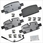 Order BENDIX - MKD2174FM - Semi-Metallic Rear Disc Brake Pads For Your Vehicle