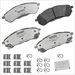 Order BENDIX - MKD2208FM - Semi-Metallic Rear Disc Brake Pads For Your Vehicle