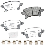 Order BENDIX - MKD2233FM - Semi-Metallic Rear Disc Brake Pads For Your Vehicle