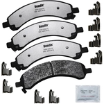 Order BENDIX - MKD2280FM - Semi-Metallic Rear Disc Brake Pads For Your Vehicle