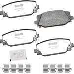 Order BENDIX - MKD2411FM - Rear Semi Metallic Pads For Your Vehicle