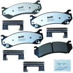 Order Rear Semi Metallic Pads by BENDIX - MKD785FM For Your Vehicle