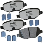 Order Rear Semi Metallic Pads by BENDIX - PBD1754 For Your Vehicle