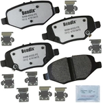 Order Rear Semi Metallic Pads by BENDIX - PBD1612 For Your Vehicle