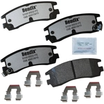 Order Plaquettes arrière semi-métallique by BENDIX - PBD698 For Your Vehicle