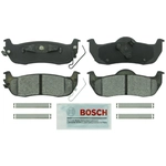 Order Plaquettes arrière semi-métallique par BOSCH - BE1041H For Your Vehicle