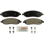 Order Plaquettes arrière semi-métallique par BOSCH - BE1068 For Your Vehicle
