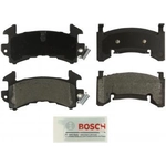 Order Plaquettes arrière semi-métallique par BOSCH - BE202 For Your Vehicle