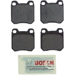 Order Plaquettes arrière semi-métallique par BOSCH - BE811 For Your Vehicle