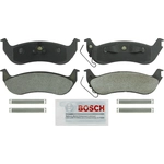 Order Plaquettes arrière semi-métallique par BOSCH - BSD932 For Your Vehicle