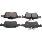 Order Plaquettes arrière semi-métallique de BRAKEBEST - SM1095 For Your Vehicle