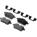 Order BRAKEBEST - SM1433 - Rear Semi-Metallic Brake Pads For Your Vehicle