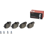 Order Rear Semi Metallic Pads by BREMBO - P06061 For Your Vehicle