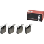 Order Rear Semi Metallic Pads by BREMBO - P06087 For Your Vehicle