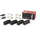 Order Rear Semi Metallic Pads by BREMBO - P30104 For Your Vehicle