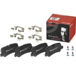 Order Rear Semi Metallic Pads by BREMBO - P44013 For Your Vehicle
