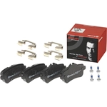 Order Rear Semi Metallic Pads by BREMBO - P50099 For Your Vehicle