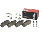 Order Rear Semi Metallic Pads by BREMBO - P50132 For Your Vehicle