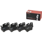 Order Rear Semi Metallic Pads by BREMBO - P65009 For Your Vehicle