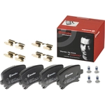 Order Rear Semi Metallic Pads by BREMBO - P85073 For Your Vehicle