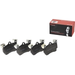 Order Rear Semi Metallic Pads by BREMBO - P85088 For Your Vehicle